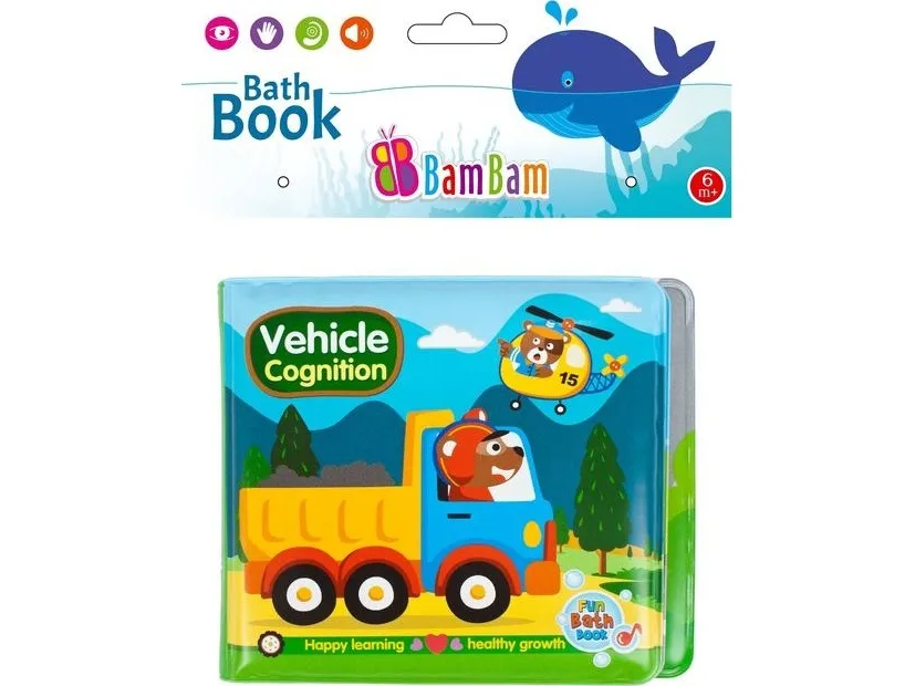 Bam Bam baderbok: Vehicles