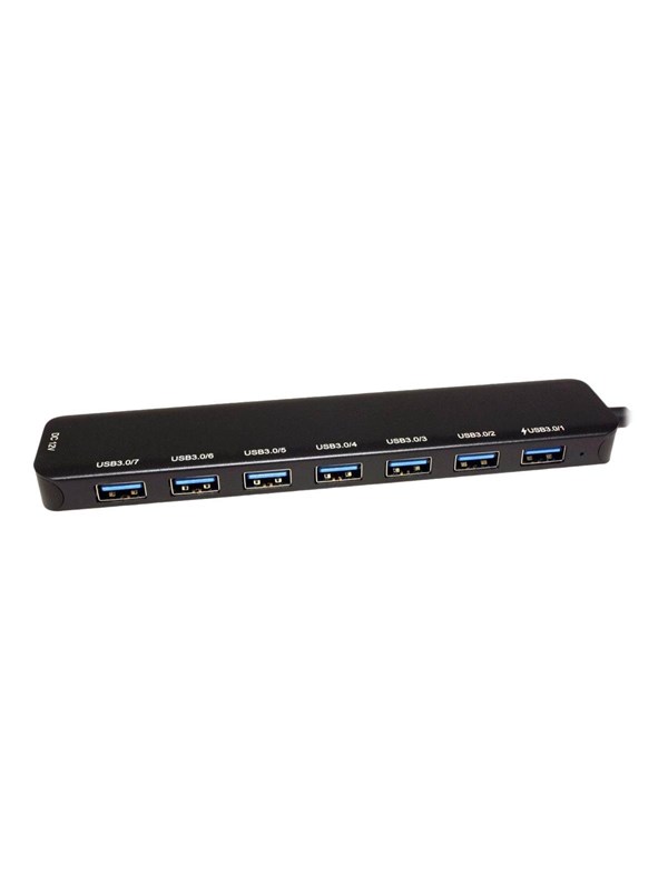 Roline Secomp VALUE - hub - 7 ports USB-hub - 7 porter - Svart
