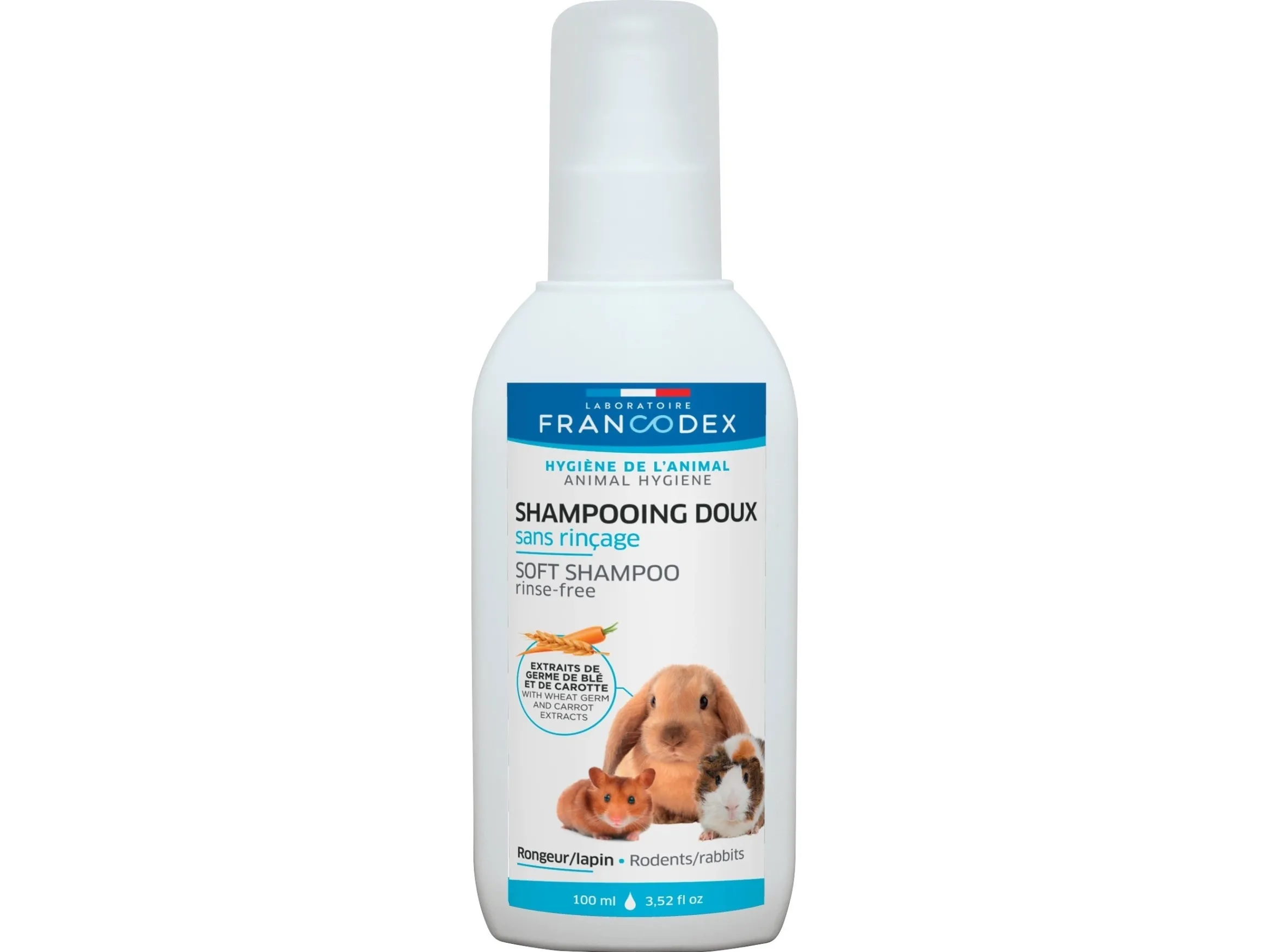 Francodex sjampo for gnagere uten skylling 100 ml