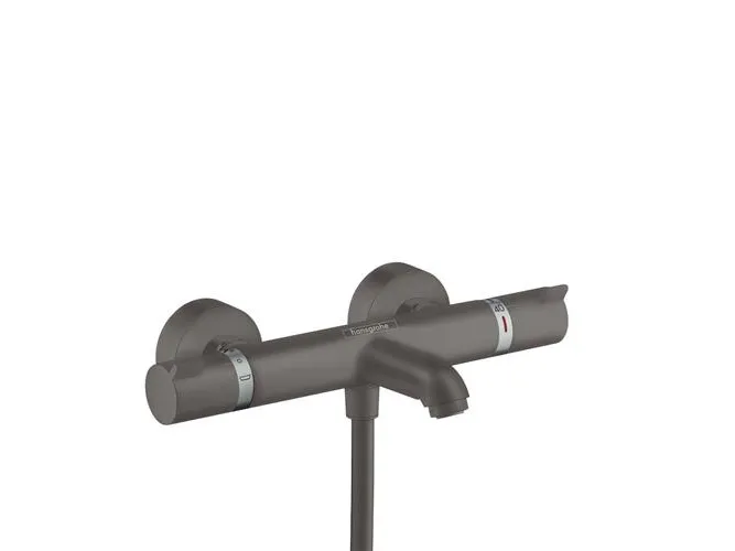 hansGrohe Ecostat Comfort kar/brusetermostat, børstet sort krom