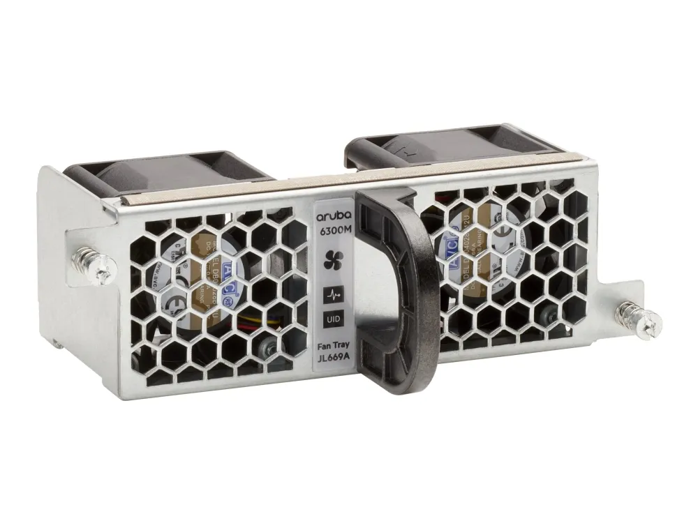 HPE Aruba - Nettverk produkt viftesett - front-til-bak luftstrøm - for HPE Aruba 6200F 12G, 6300M