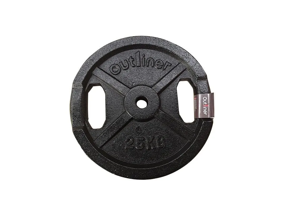Outliner støpejernsvektplate 2,5 kg