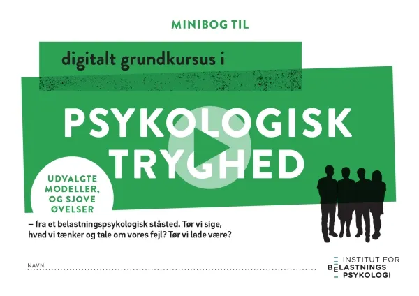 Mini-bok i psykologisk trygghet | Rikke Høgsted