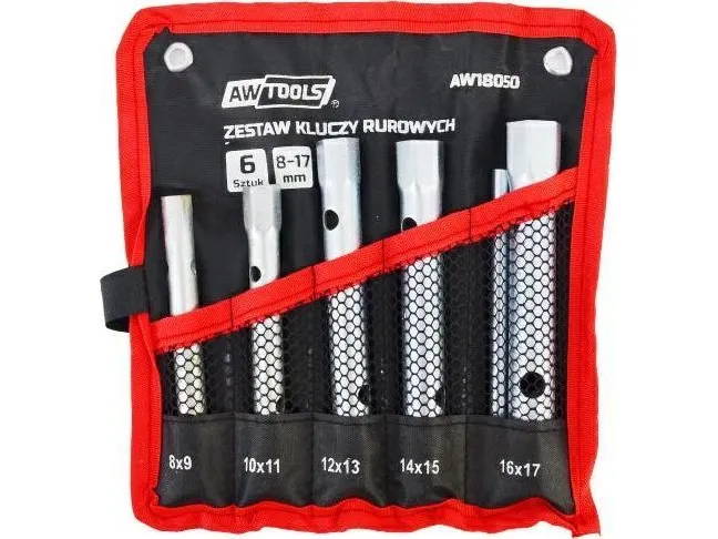 AWTools rørnøkler 6 stk. /8-17 mm/