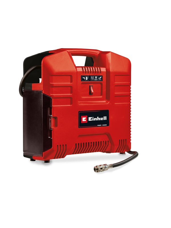 Einhell TE-AC 36/8 Li OF Set transportabel batteridrevet kompressor 2x18 V u/batteri og lader