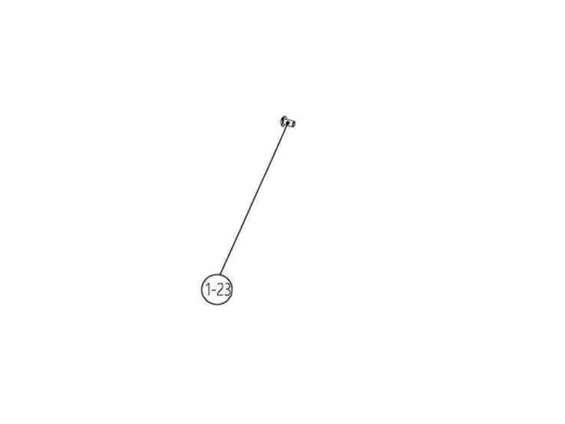 BuzzRack Button head screw M5x10mm