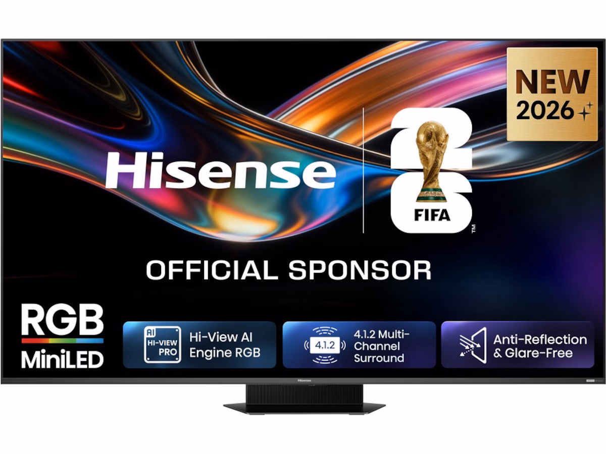 Hisense 65" UR9S RGB MiniLED 4K Smart TV (2026)