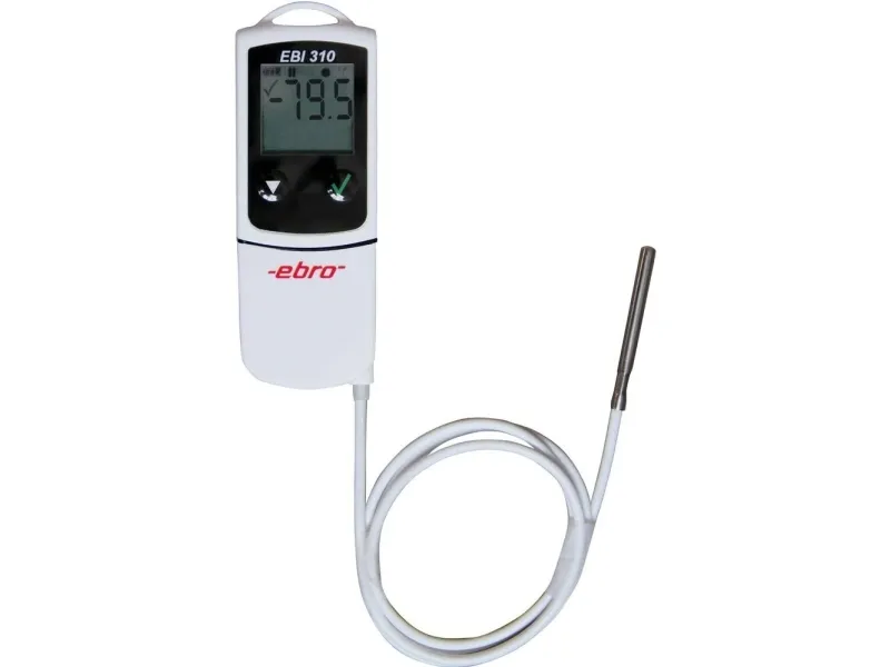 ebro 1340-6337-D EBI 310 TE temperaturdatalogger kalibrert (DAkkS) -200 til 250 °C
