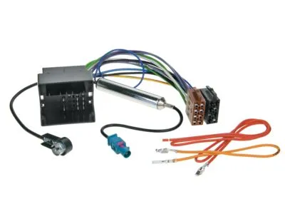 ISO-tilkoblingskabel Audi/Seat/Skoda/VW Quadlock/Fakra-ISO
