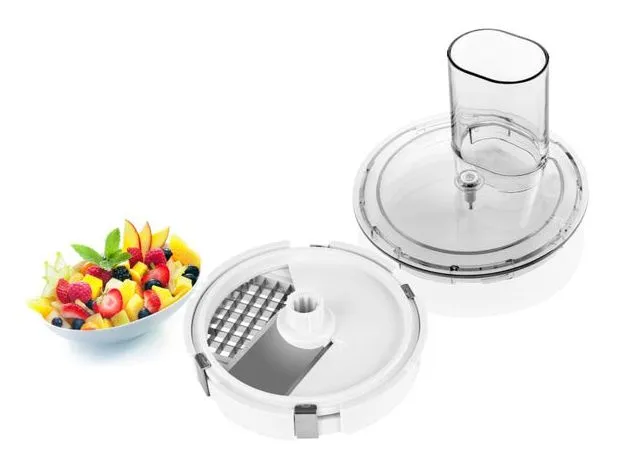 Eta ETA002895080, Grønnsakskutterboks, Gjennomsiktig, Hvit, 155 mm, 155 mm, 50 mm, 510 g