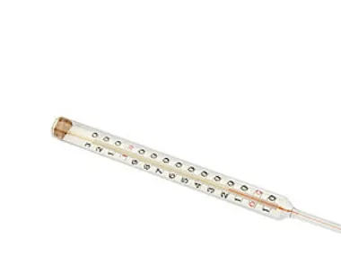 Termometer glas rød til 480150+55