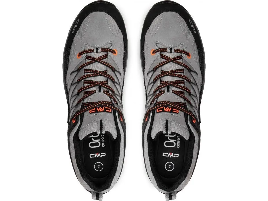 Buty trekkingowe męskie CMP Rigel Low Trekking Shoe Cemento/Nero r. 42 (3Q54457-75UE)
