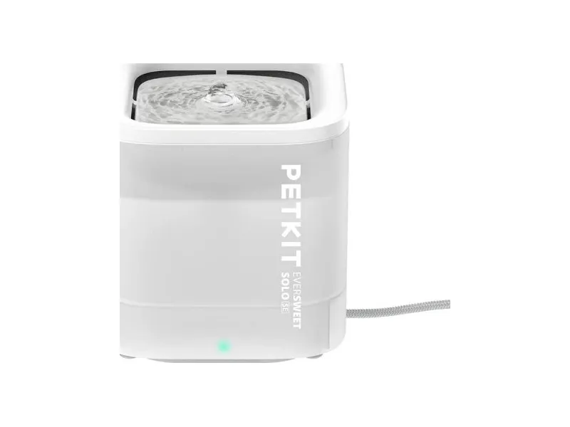 PETKIT Smart Pet Drinking Fountain Eversweet Solo 1,8 L filter hvit plast