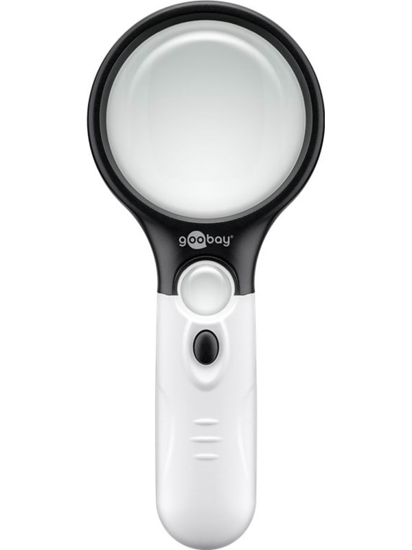 Pro LED reading magnifier white - ideal for displayin