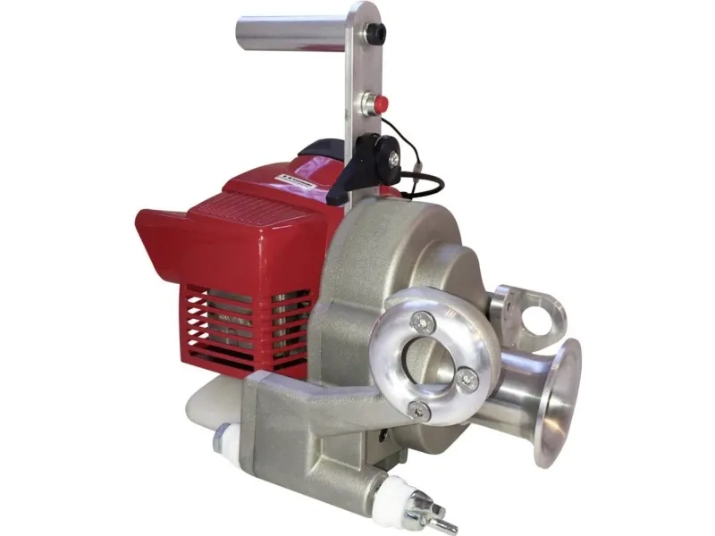 Berger & Schröter 31593 capstan vinsj trekkraft (rullende): 1 kg drevet via bensinmotor