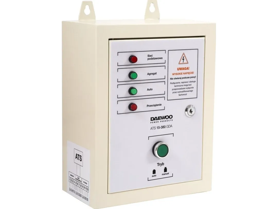 Daewoo DAEWOO ATS 15-380GDA automatikmodul for generatorer (SZR)