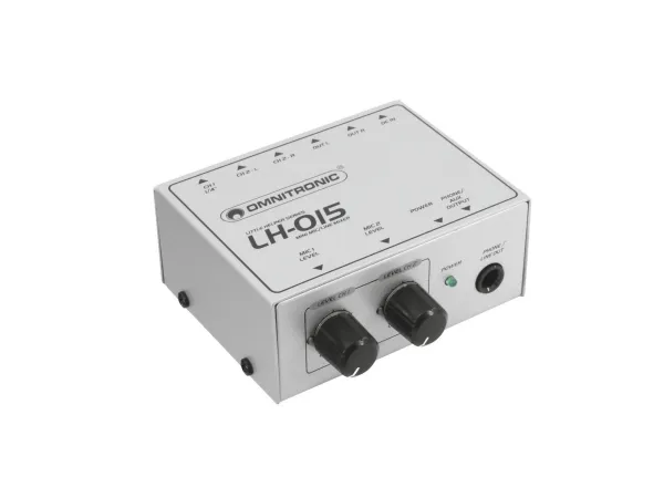 Omnitronic LH-015, 2 kanaler, Grå