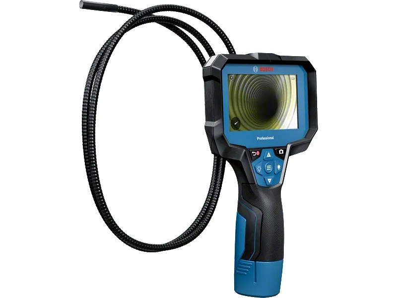 Bosch inspeksjonskamera GIC 12V-4-23 C Professional 12Volt blå/svart uten batteri og (0601241500)
