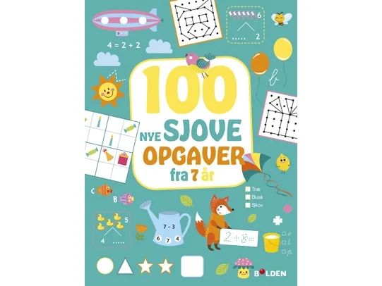 100 nye morsomme oppgaver - fra 7 år