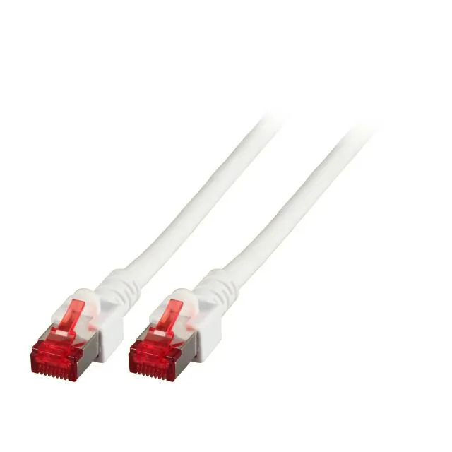 EFB Elektronik Cat.6 S/FTP 0.5m, 0,5 m, Cat6, S/FTP (S-STP), RJ-45, RJ-45, Hvit