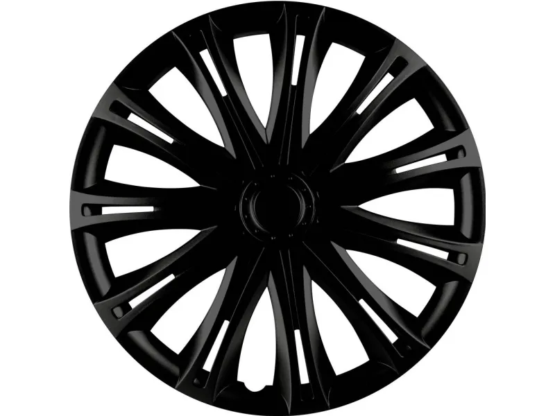 HP hjulkapsler R16 sort 4 stk