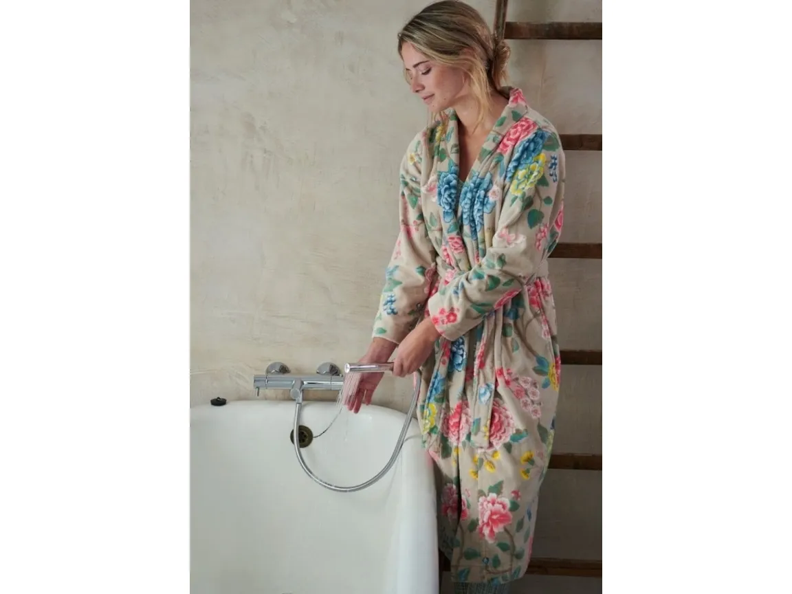 PIP Studio Good Evening Bathrobe Khaki XS