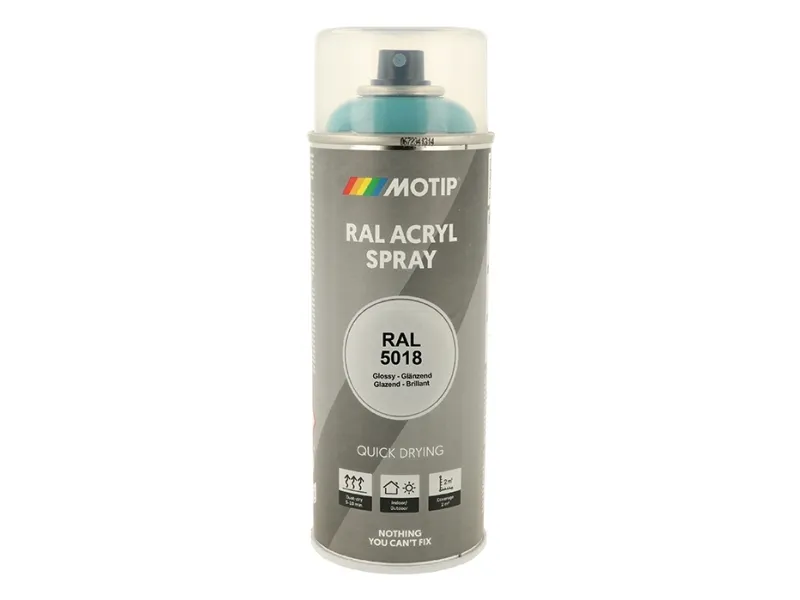 Motip Ral 5018 high gloss turquoise blue