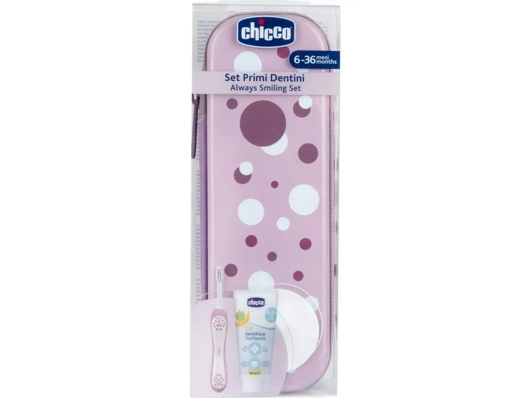 Chicco 175536 PASTA + BØRSTE + EKSKE LILA 6-36M