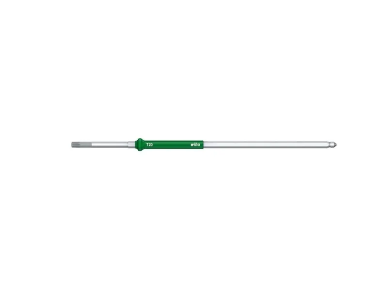 Wiha 2859 T4 x175 verktøybits innvendig TORX utskiftbar kniv, passer til Wiha Torque