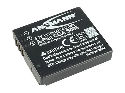 Ansmann A-Pan CGA S005, 1150 mAh, 3,7 V, Lithium-Ion (Li-Ion)