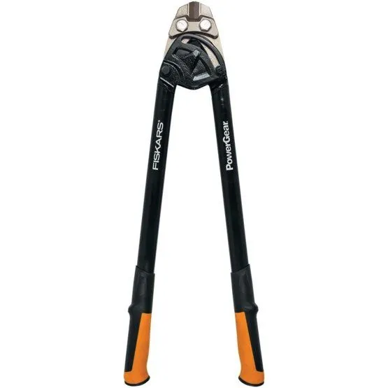 Fiskars PowerGear, Boltkutter, Sort, Oransje, Sort, Oransje, 213 mm, 43 mm, 606 mm