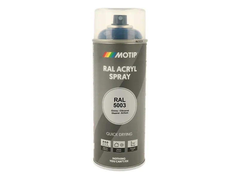 Motip Ral 5003 high gloss sapphire blue