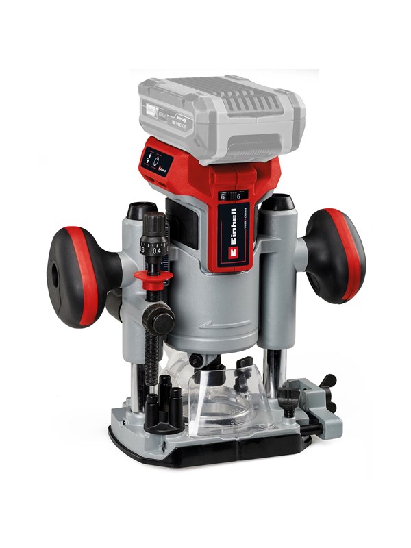 Einhell TP-RO 18 Set Li BL Overfres 35/45 mm 18V u/ batteri og lader
