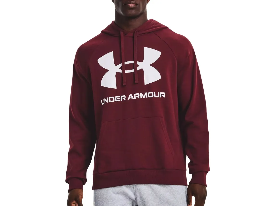 Bluza vyriška Under Armour Rival Fleece Big Logo HD bordinė 1357093 690 (S)