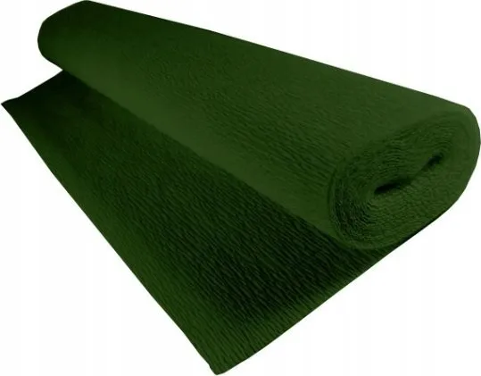 Krepapir 118 mørkegrønn
