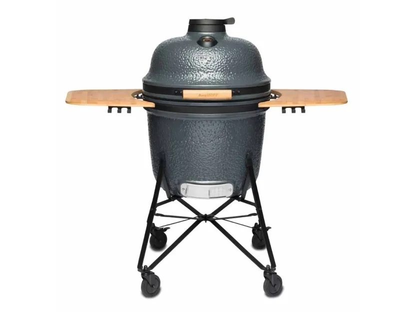 BergHOFF 2415700, Barbecue, Kull + ved, Støpejern, Kjele, Grid, Grå