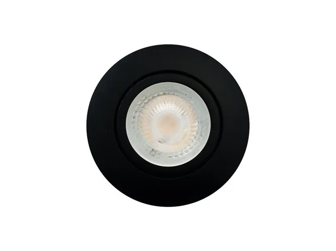 Luna Quick install 2.0 ISO GU10 Mat Sort 3000K 385lm 5W Indendørs/udendørs DIM IP44