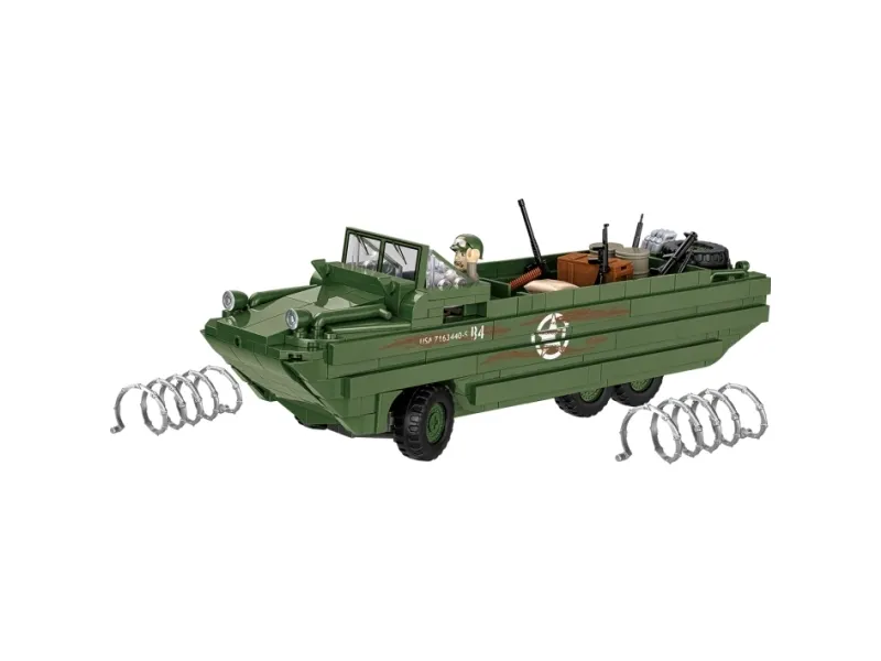COBI DUKW Amphibia, Byggesett, 8 år, 508 stykker