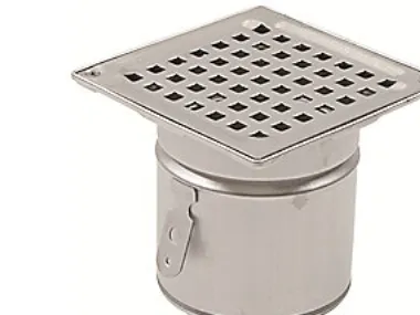 75 mm Blücher afløbsskål uden studs, beton