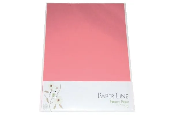 Fantasy kartong 180 g A4, 10 stk i pakke (rosa)