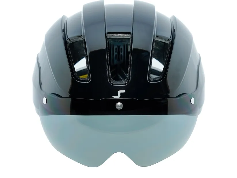 Skateflash SkateFlash Atomic Black sykkelhjelm
