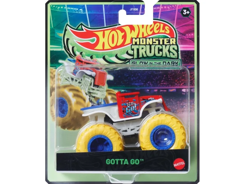 Mattel Hot Wheels jeep som lyser i mørket