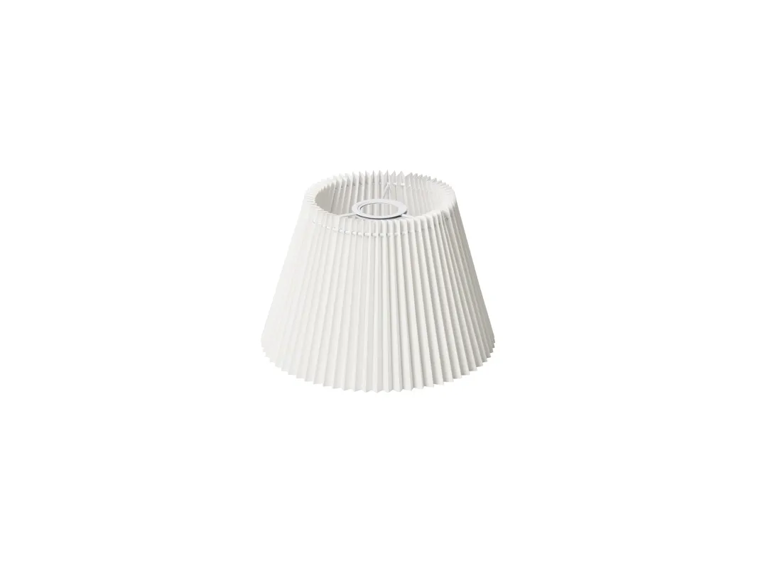 nielsen_light plisségardin EMMA VILLA vegg/oppheng 18 cm hvit