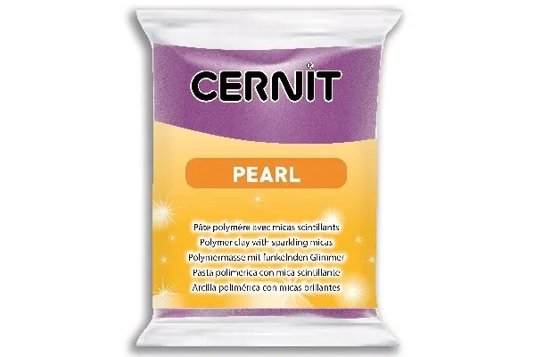 Cernit Pearl 56 g, lilla (perlemorskimrende)