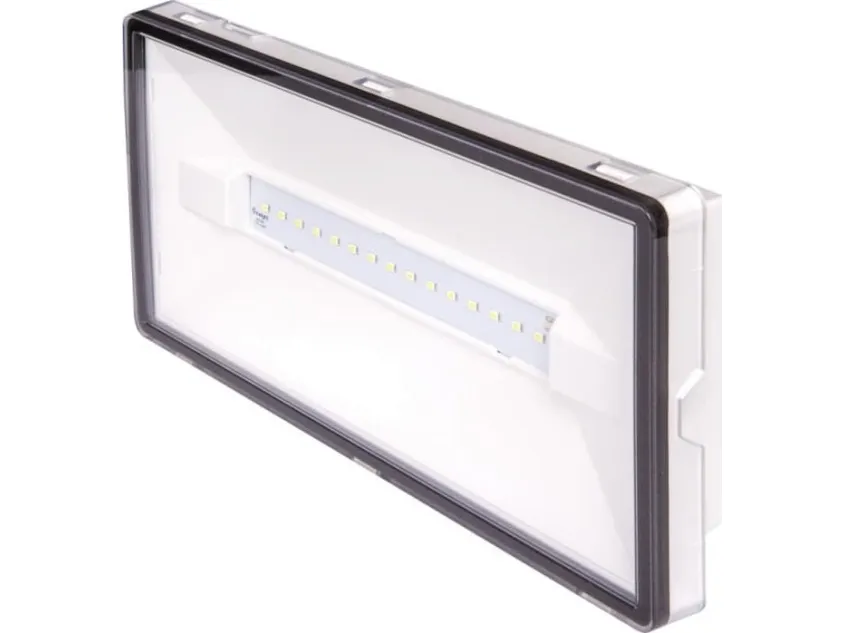 Intelight rømnings-/nødarmatur VELLA LED ECO SO 125 SA 3H MT IP65 (4W/157 lm) INLEWA 93667