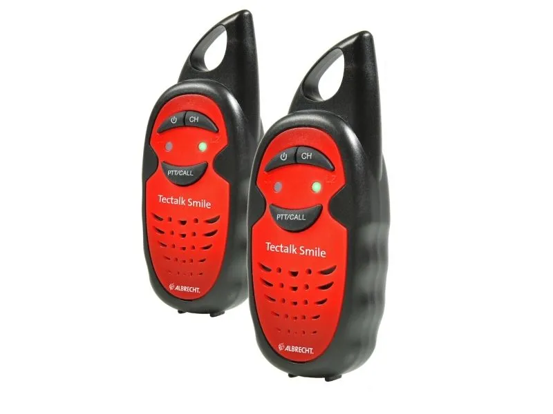 Albrecht Tectalk Smile barneradio, Bærbar, Ekstern, AAA, Batteri, 446,00625 MHz