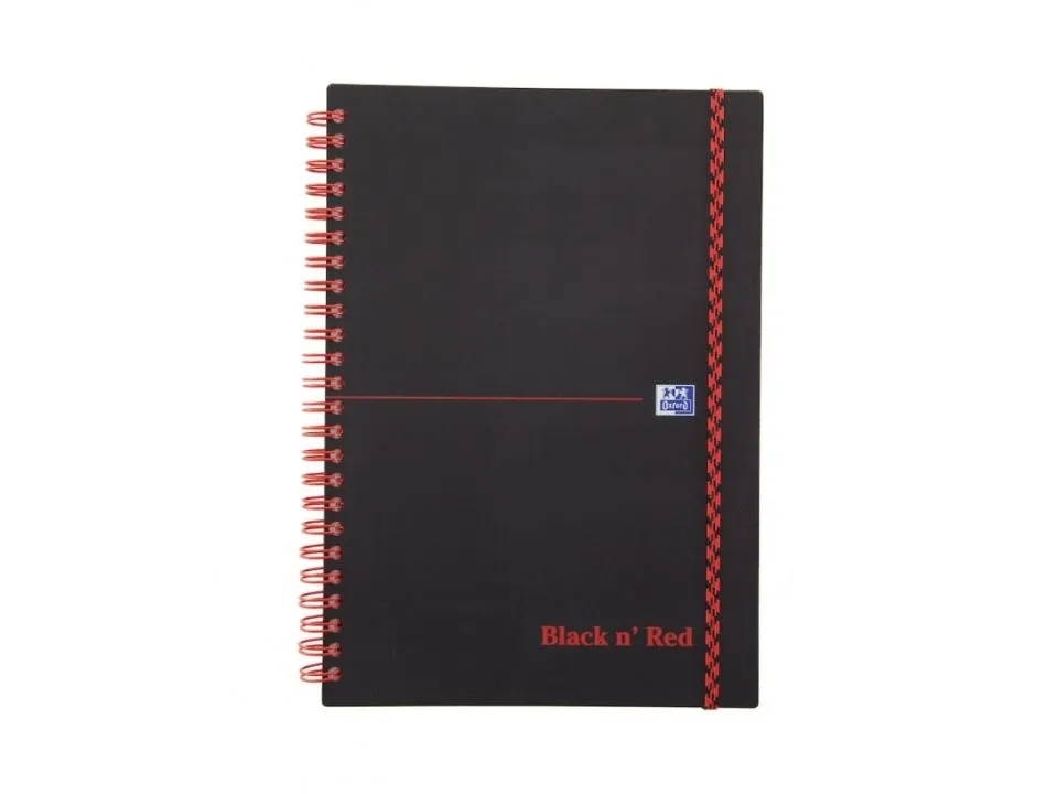 Oxford 400047655, Monokromatisk, Sort, A5, Matt, 90 g/m², Universell