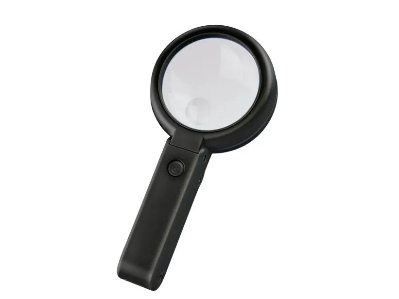 Lightcraft sammenleggbar LED-lupe (med inbult stativ)