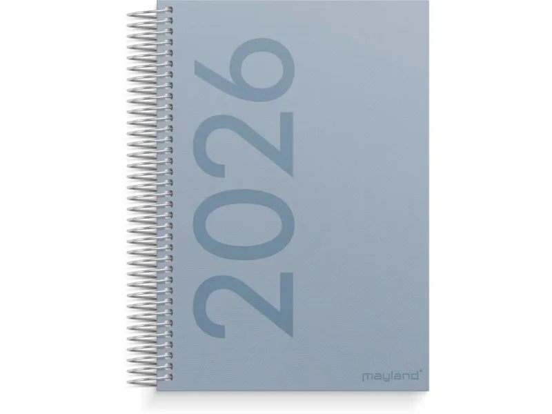 Dagkalender tekstilpræg 2026
