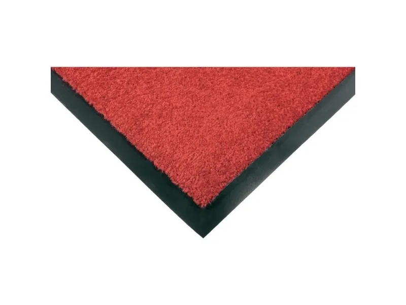 COBA Europe PP030002 Entra-Plush skitttfanger matte 1,5 m x 0,9 m rød
